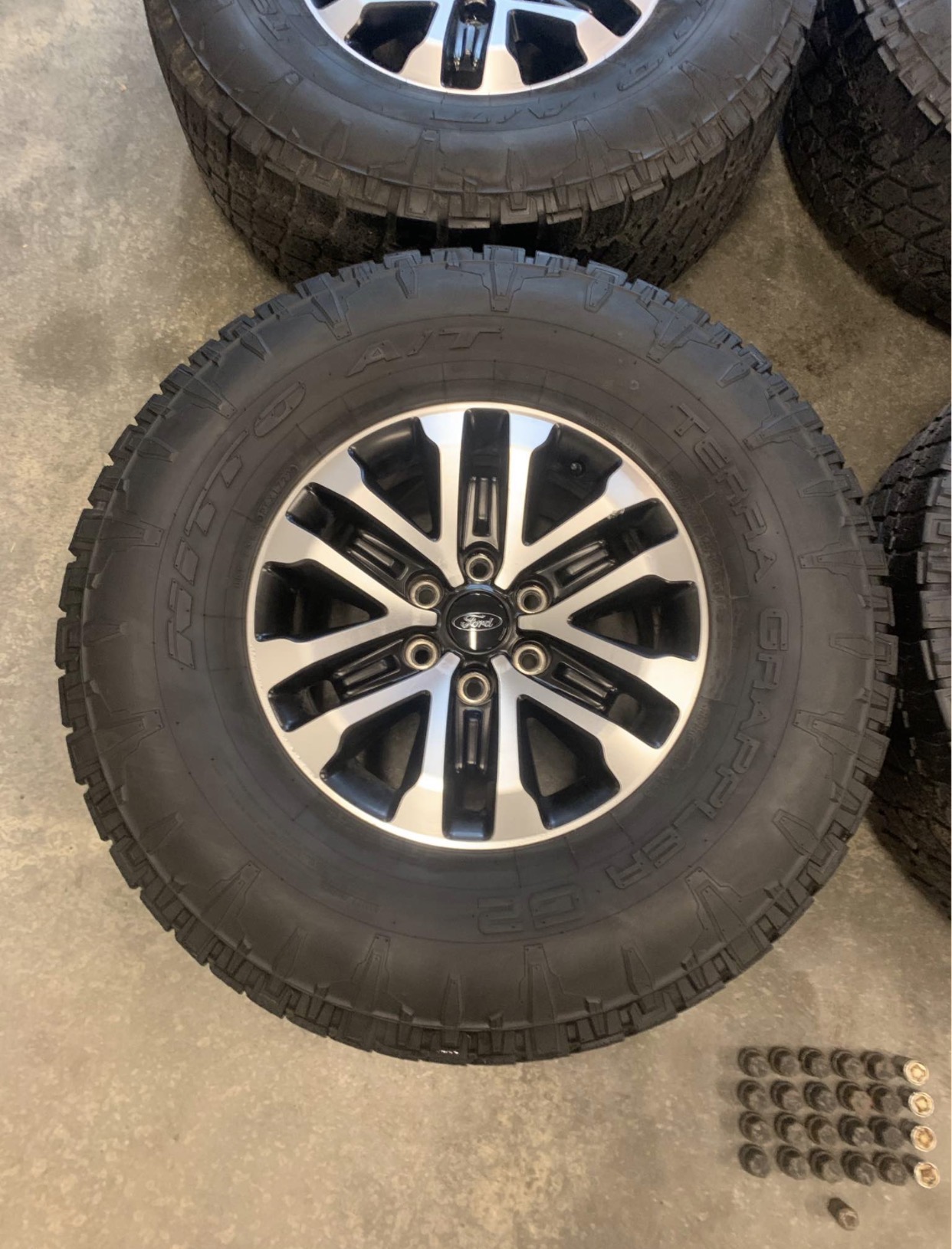 Ford F150 Wheels and Tires 17” 6x135