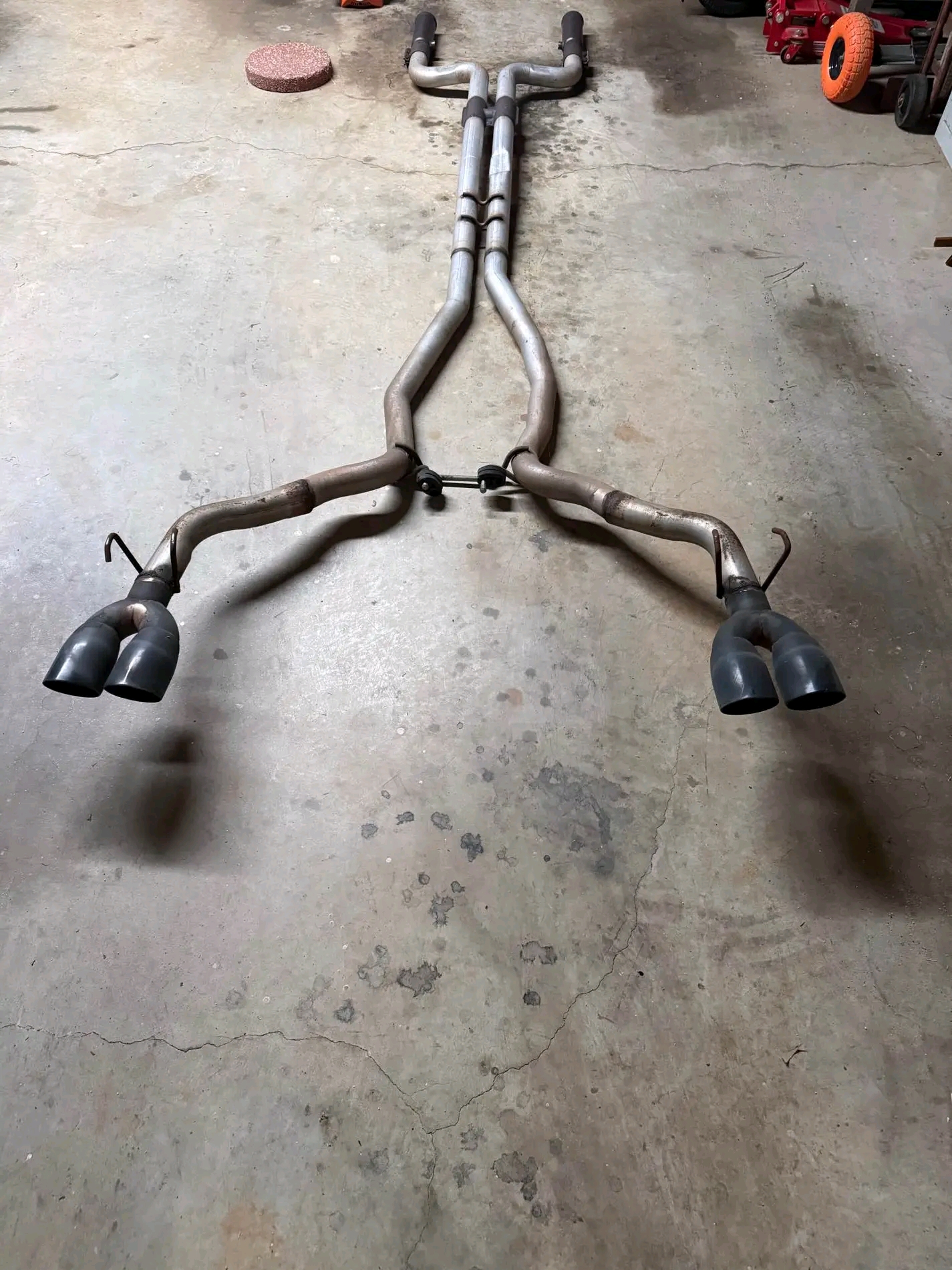 2015 Camaro straight pipe exhaust 