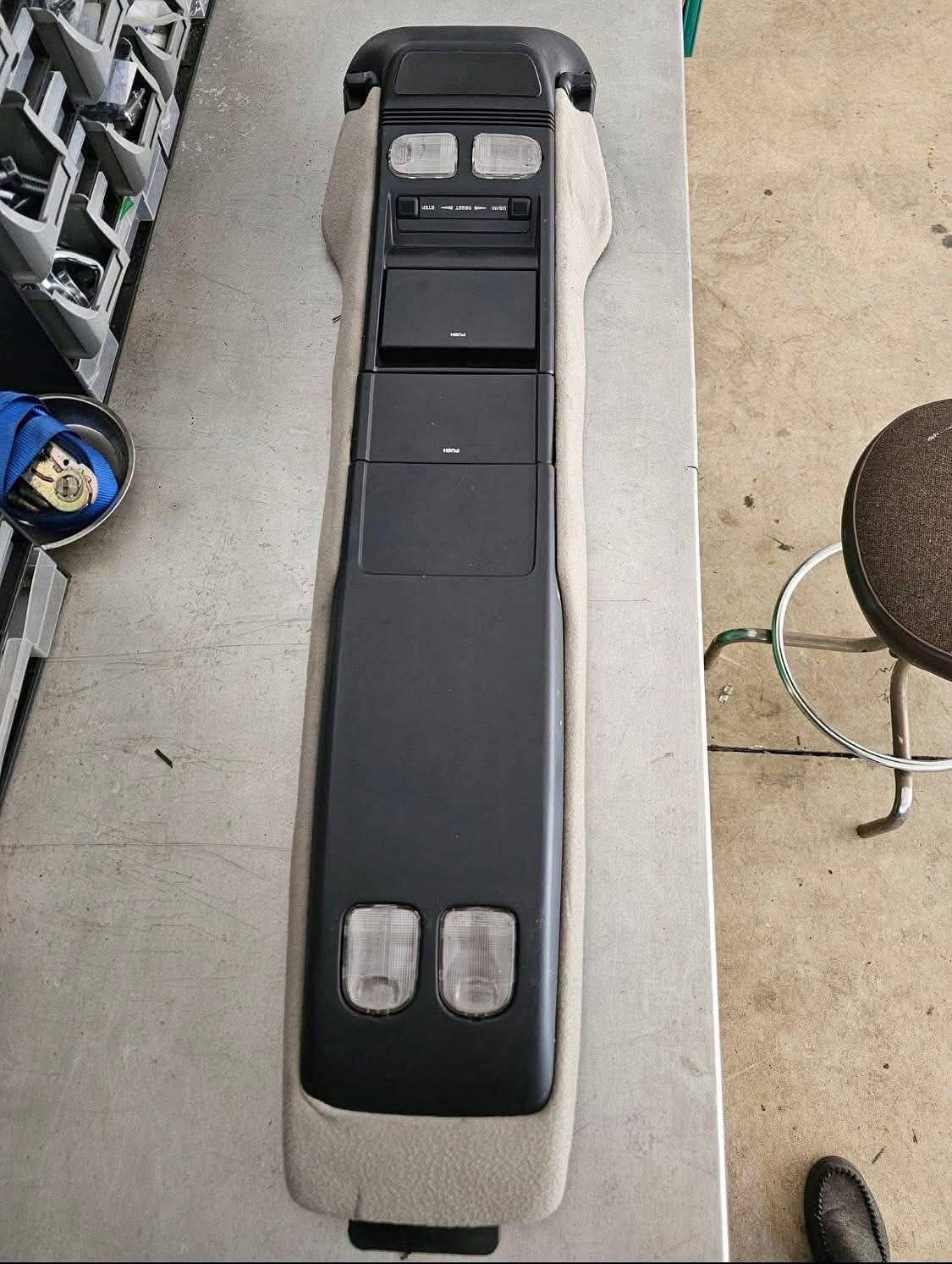 Cherokee Xj Jeep overhead console for a 97-01 model
