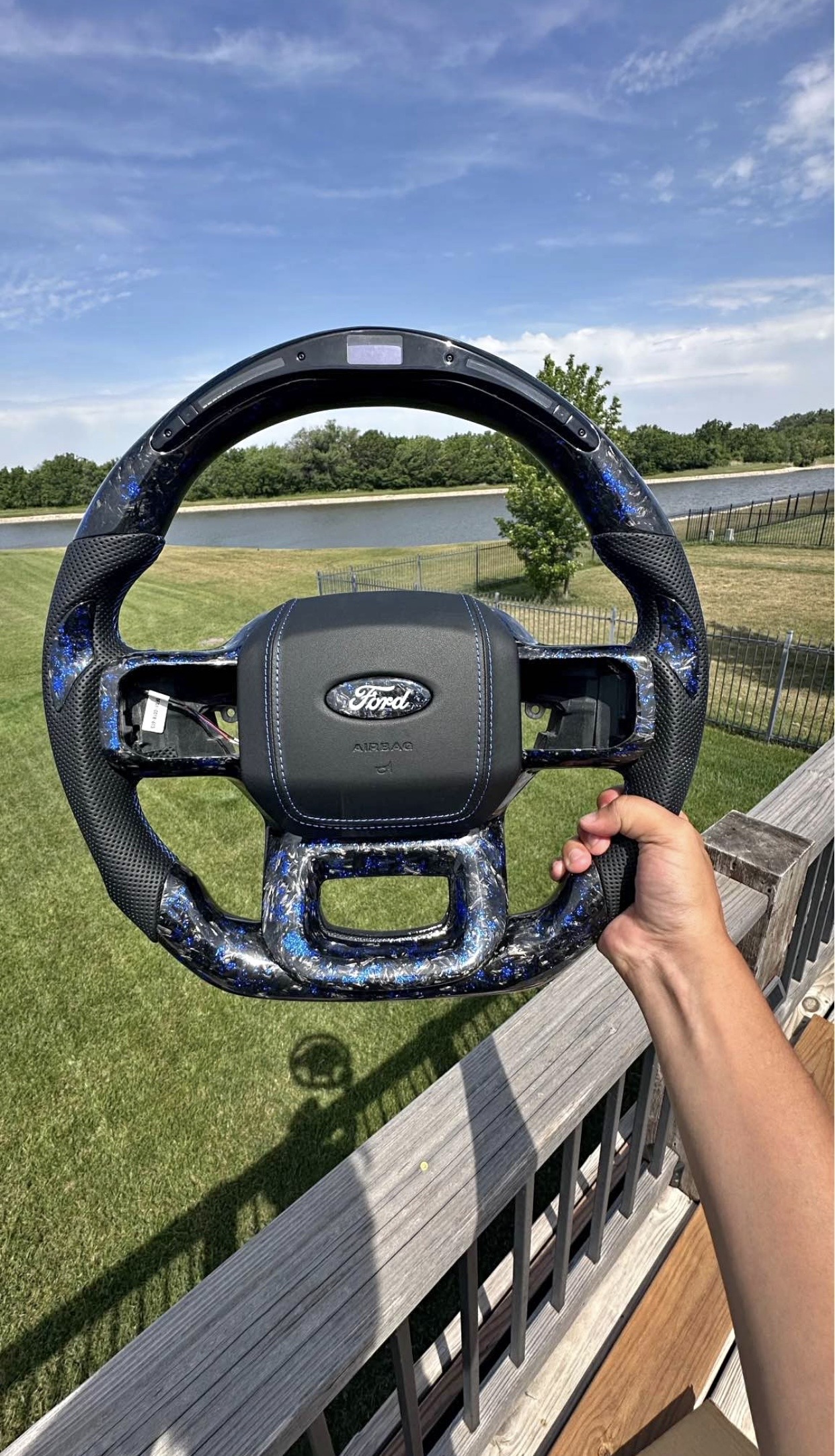 2021/2026 F-150 steering wheel custom
